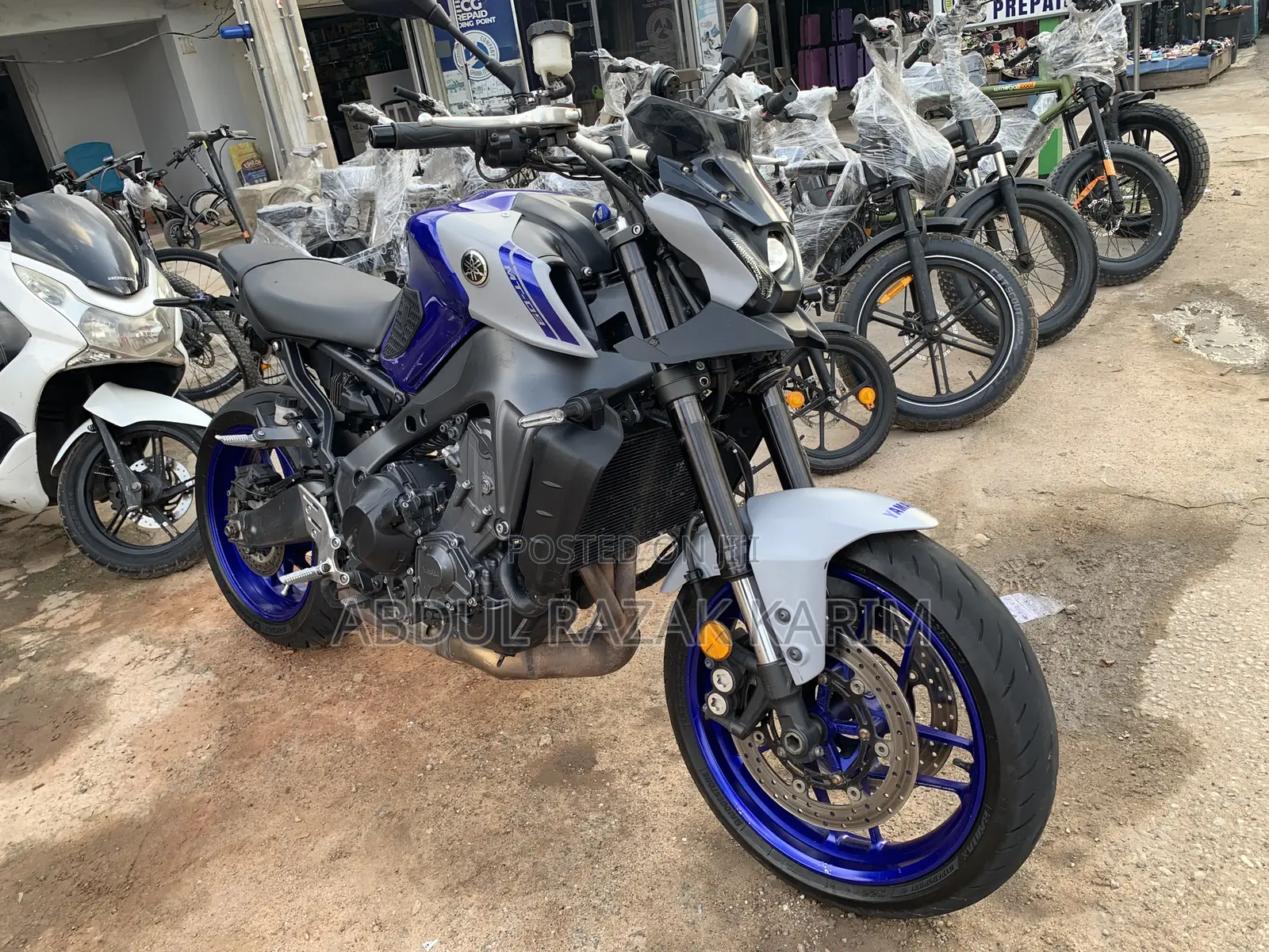New Yamaha 2024 Blue