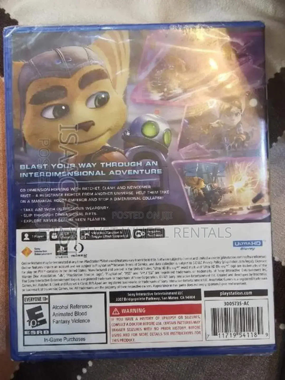 Ratchet Clank Brand New Sealed Unopened.
