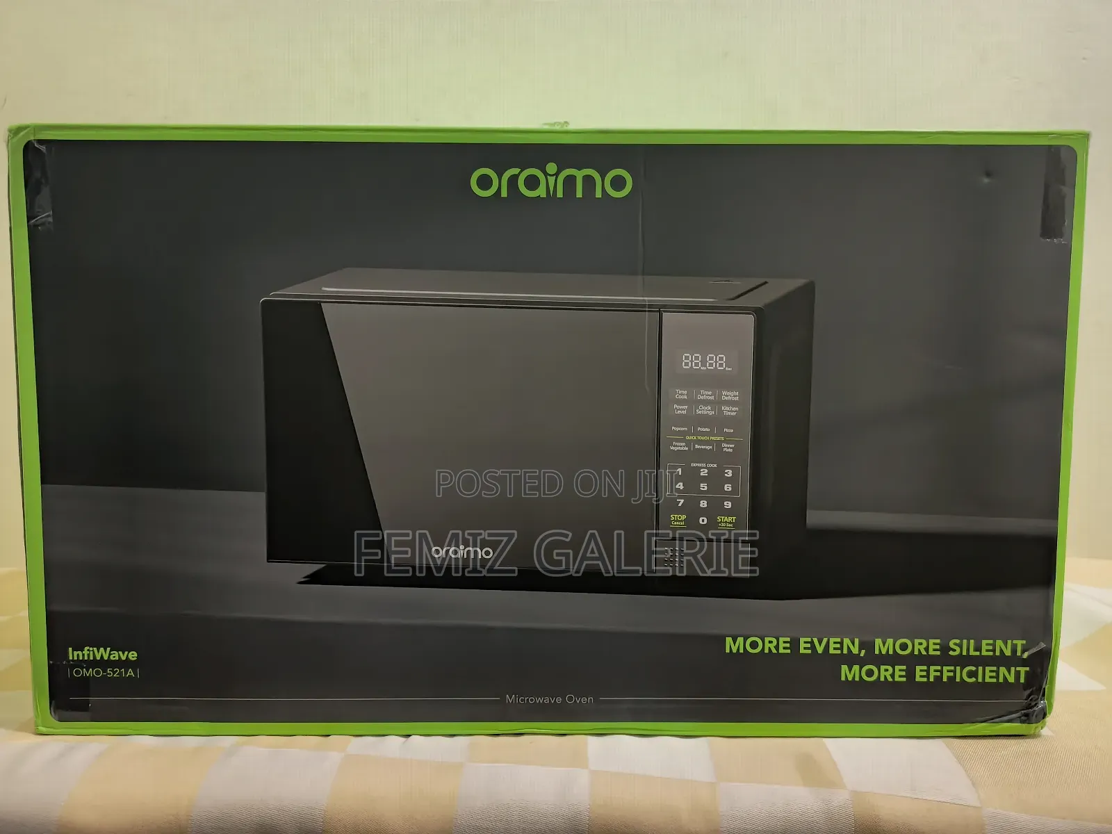 Oraimo Infiwave Lite 23l Energy-Saving Touchscreen Microwave Oven