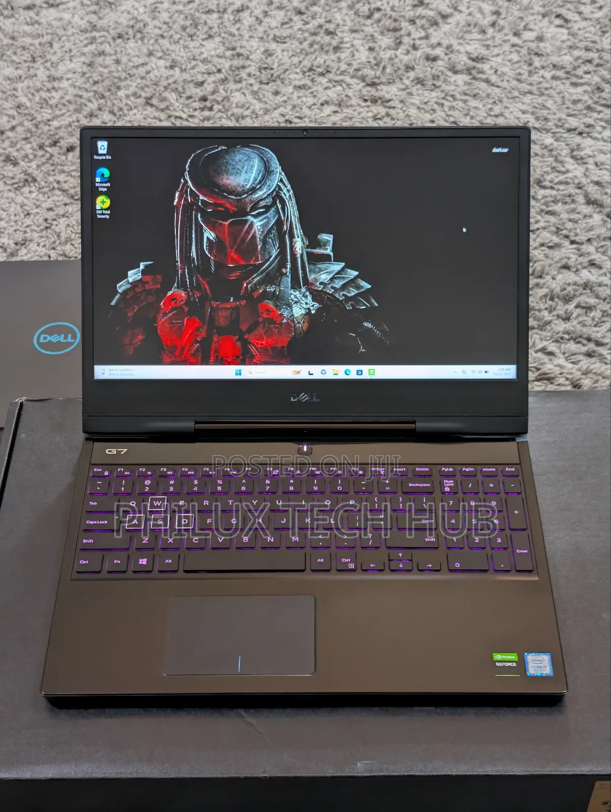 New Laptop Dell G7 15 7590 16GB Intel Core i7 SSD 1T
