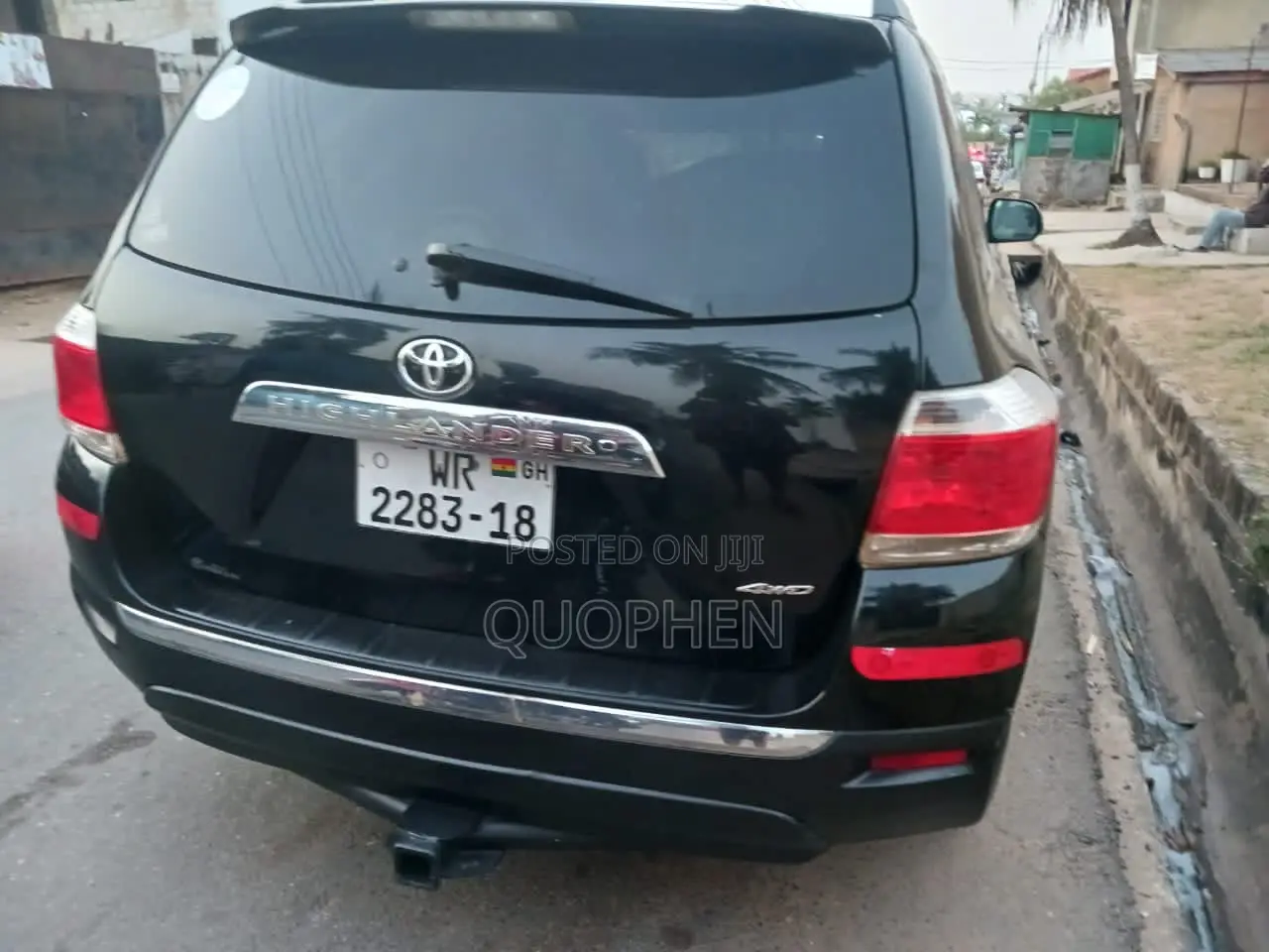 Toyota Highlander LE 4dr SUV AWD (3.5L 6cyl 6A) 2015 Black