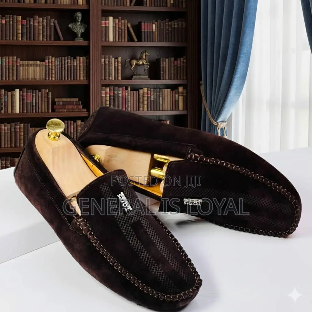 Tod’S Flat Sole Dark Coffee Loafer
