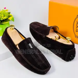 Tod’S Flat Sole Dark Coffee Loafer
