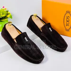 Tod’S Flat Sole Dark Coffee Loafer