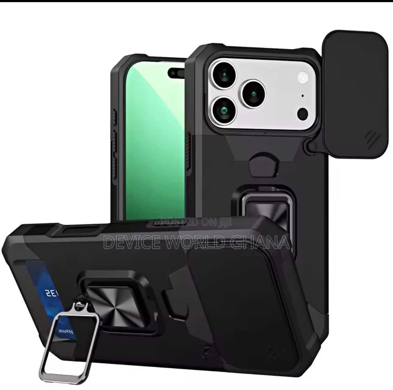 Qw Armor Protective Case for iPhone 17promax 17p 16pmax 16p 15pmax 14