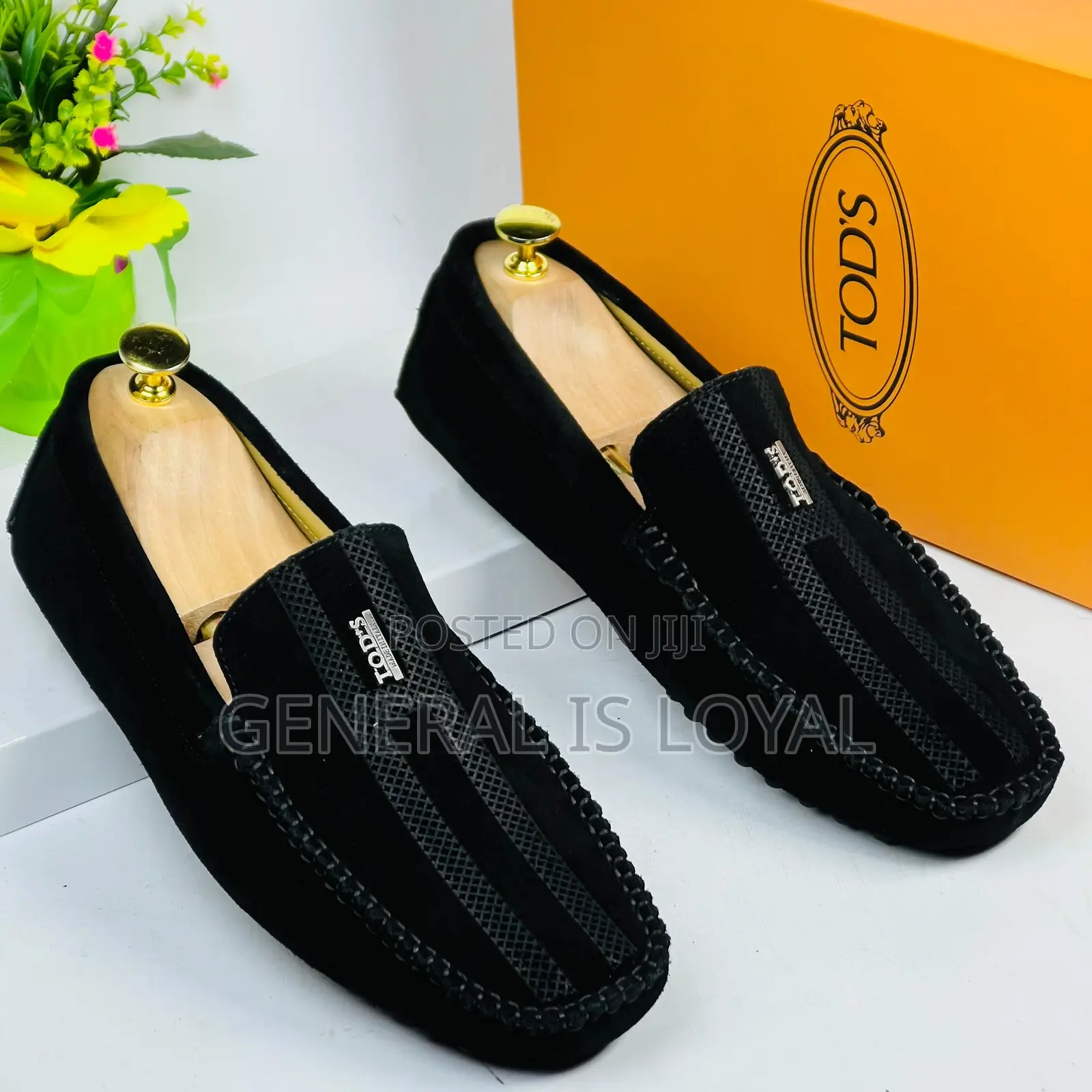 Tod’S Flat Black Coffee Loafer