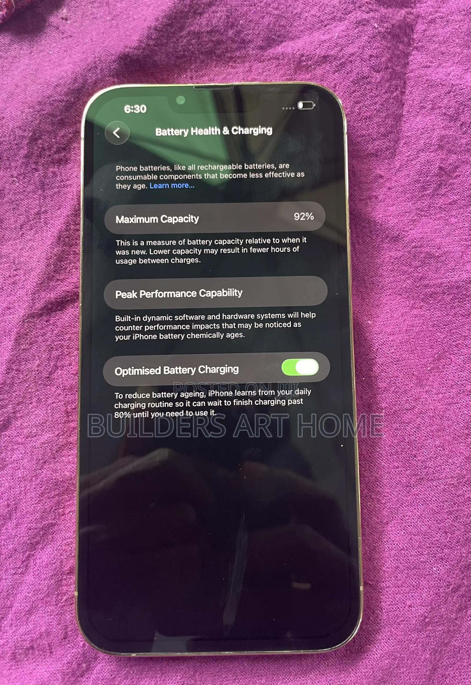 New Apple iPhone 13 Pro Max 128 GB Gold