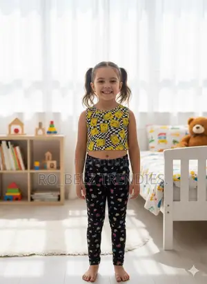 Kids Casual Wear-2 Piece Top and Down Kids Wear