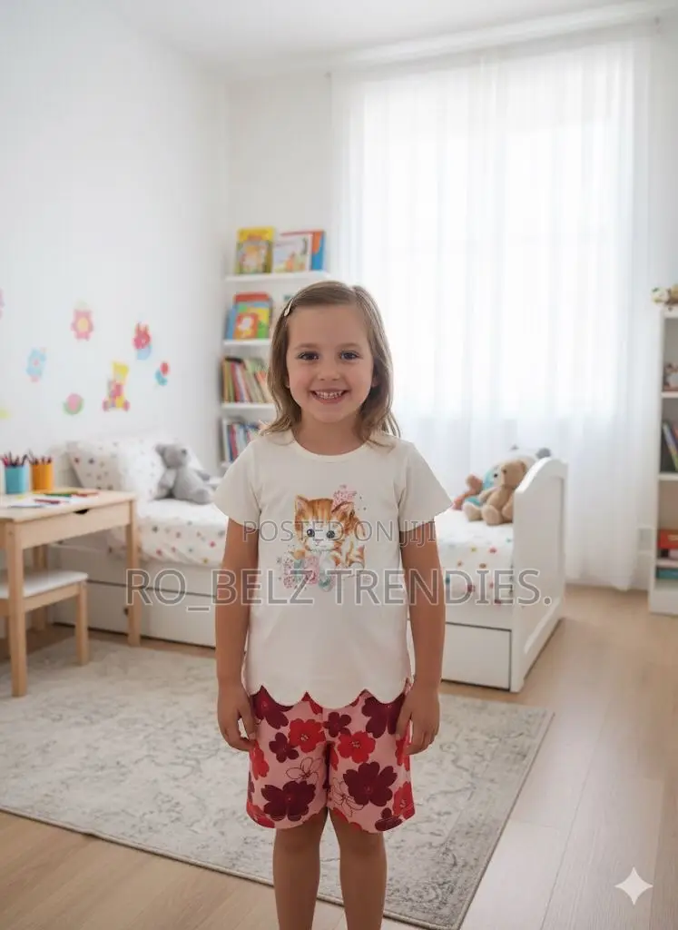 Kids Casual Wear-2 Piece Top and Down Kids Wear
