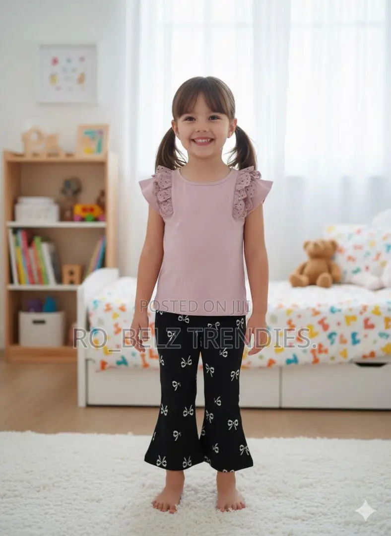 Kids Casual Wear-2 Piece Top and Down Kids Wear