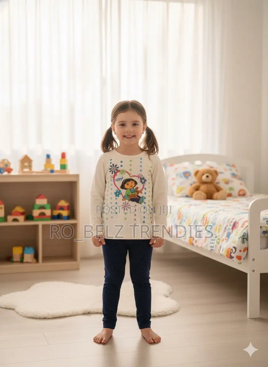 Kids Casual Wear-2 Piece Top and Down Kids Wear