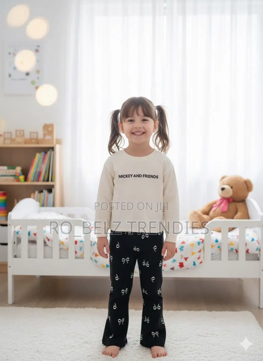 Kids Casual Wear-2 Piece Top and Down Kids Wear