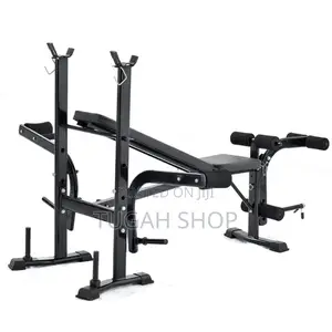 Bench Press Set With 60kg Weight and Barbell