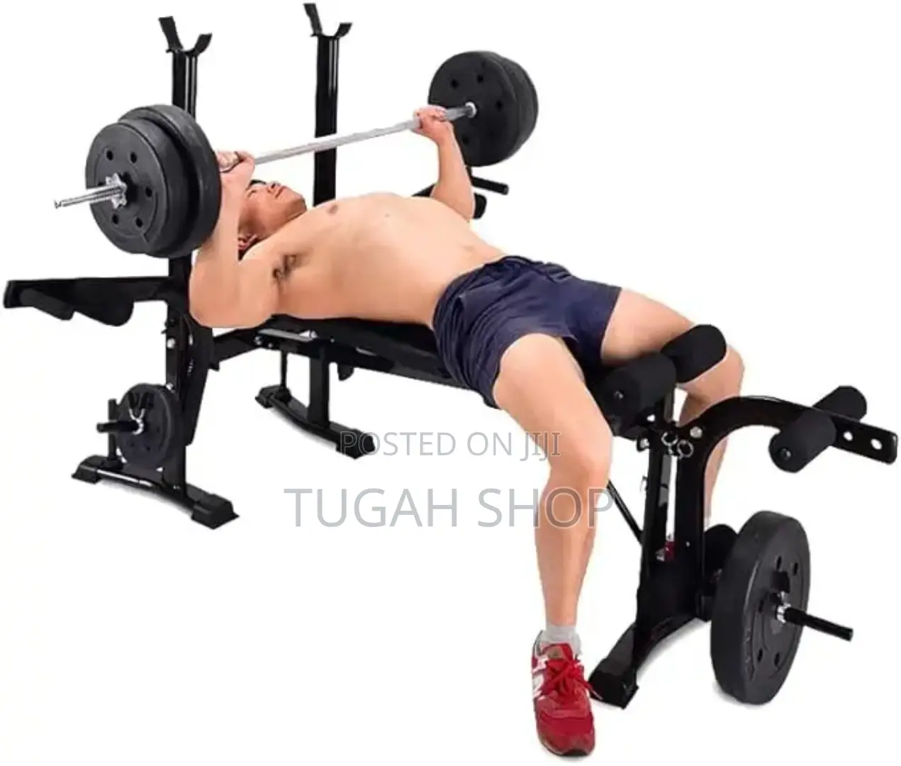 Bench Press Set With 60kg Weight and Barbell