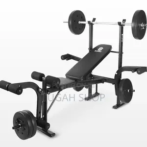 Bench Press Set With 60kg Weight and Barbell