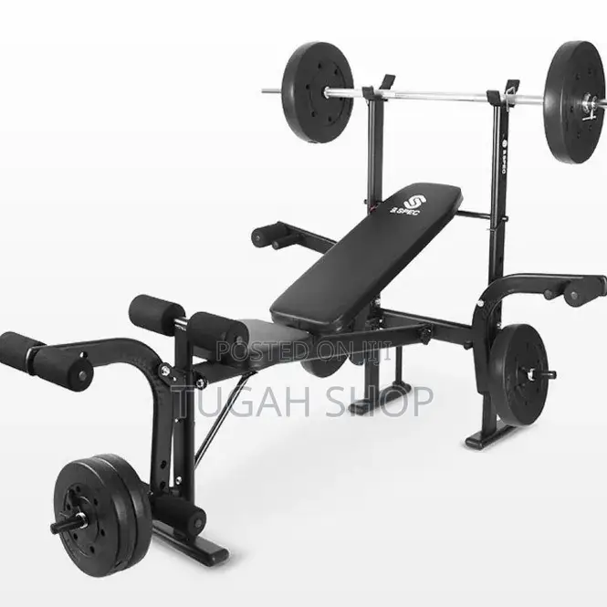 Bench Press Set With 60kg Weight and Barbell
