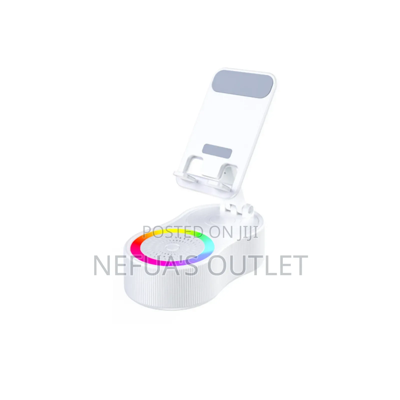 Bluetooth Speaker With 360° Rotating Phone Stand and Power Bank
