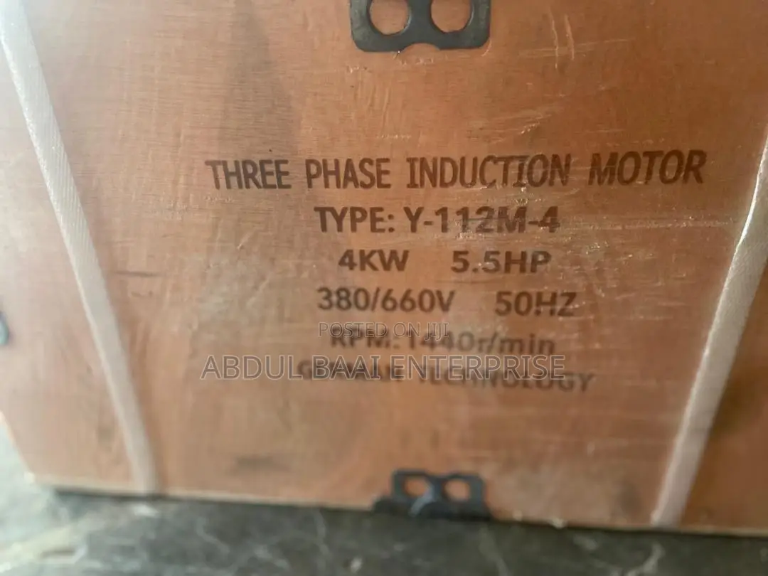 5.5hp Three Phase Medium Motor