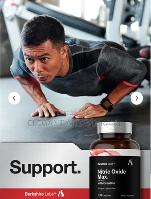 Nitric Oxide With Creatine | 100 Capsules