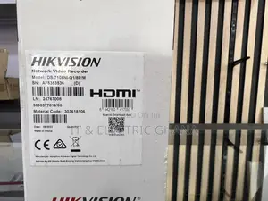 Hikvision 8 Channel Nvr, Full Poe