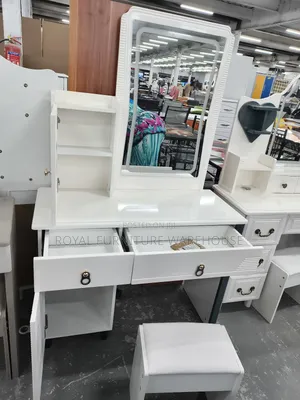 Dressing Table With Led Mirror