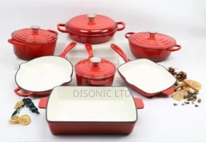7 Pieces Cast Iron Cookware Set