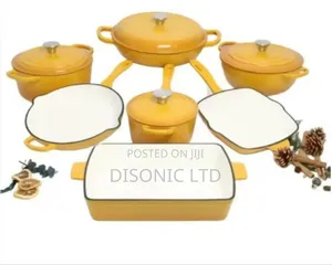 7 Pieces Cast Iron Cookware Set
