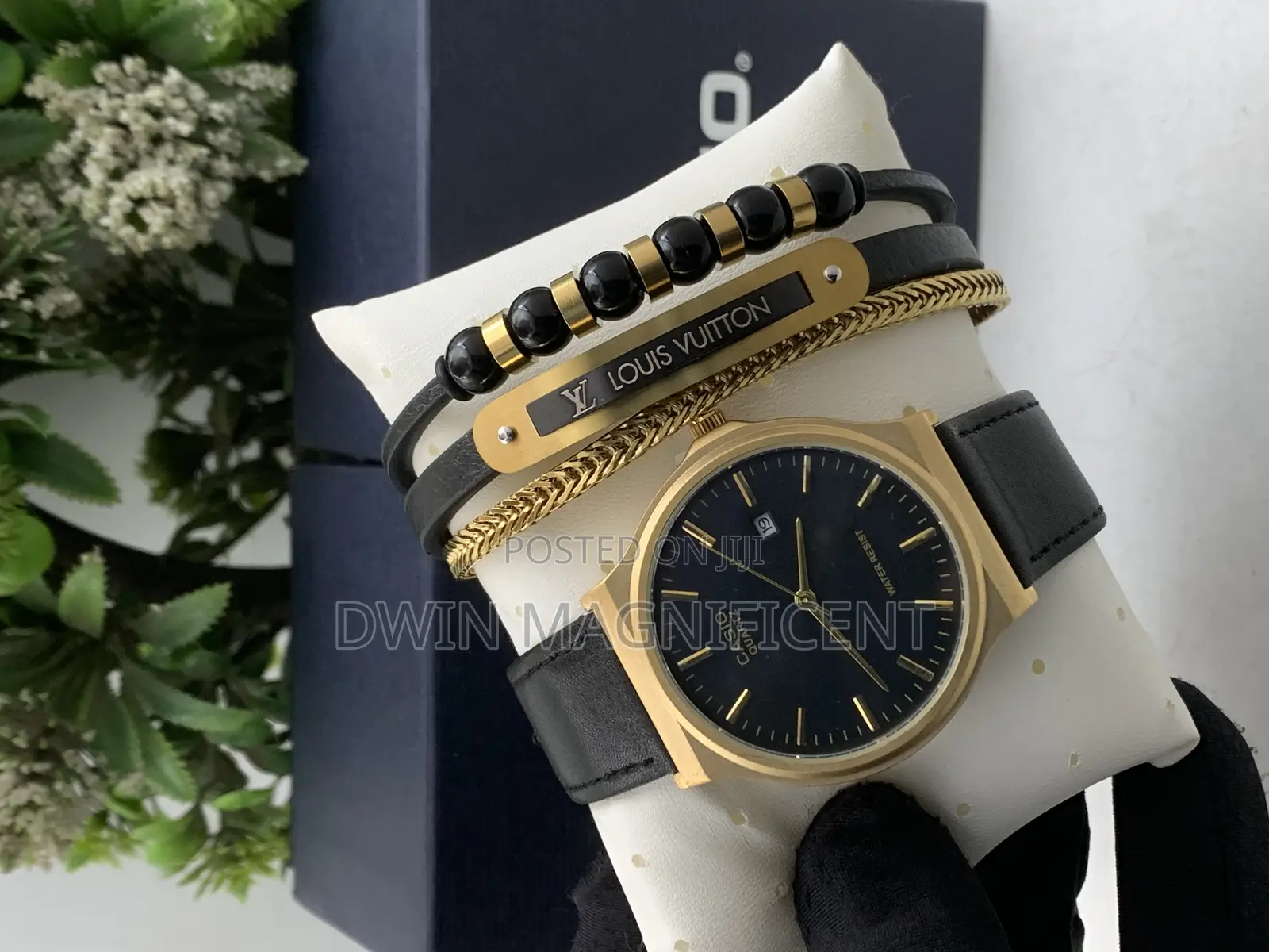 Casio Watch and Bracelet Set