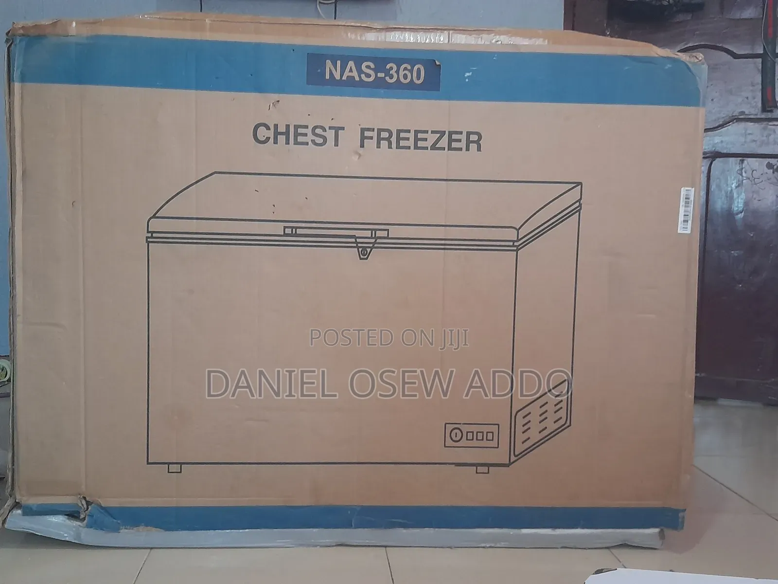 Quality Nasco Horizontal Freezer Silver -425l-1 Door