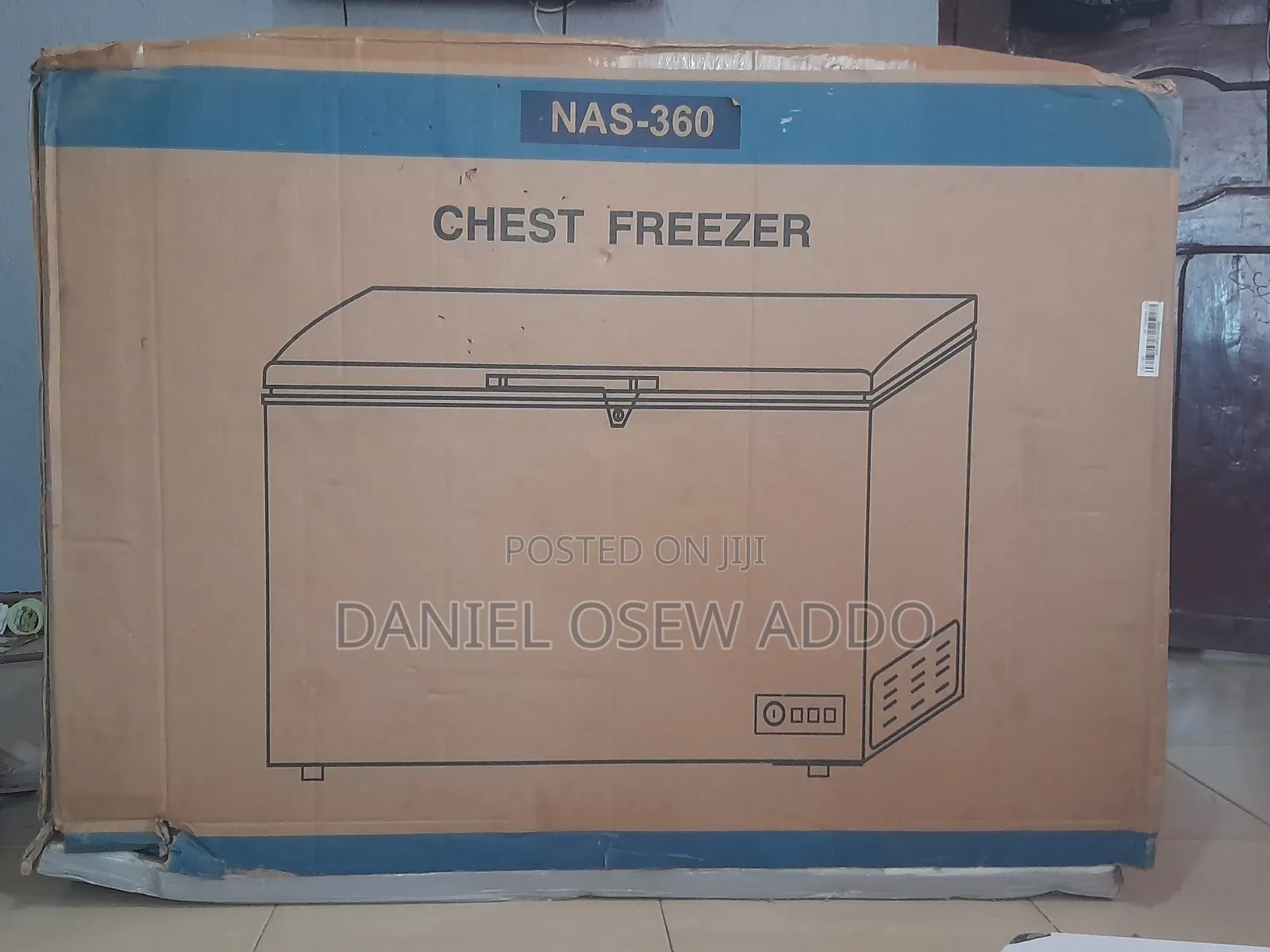 Quality Nasco Horizontal Freezer Silver -425l-1 Door