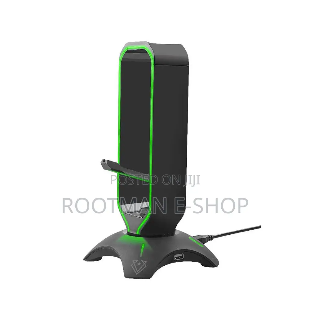 Vertux Tilted Nation Rgb Headset Stand And Gaming Headphone Display