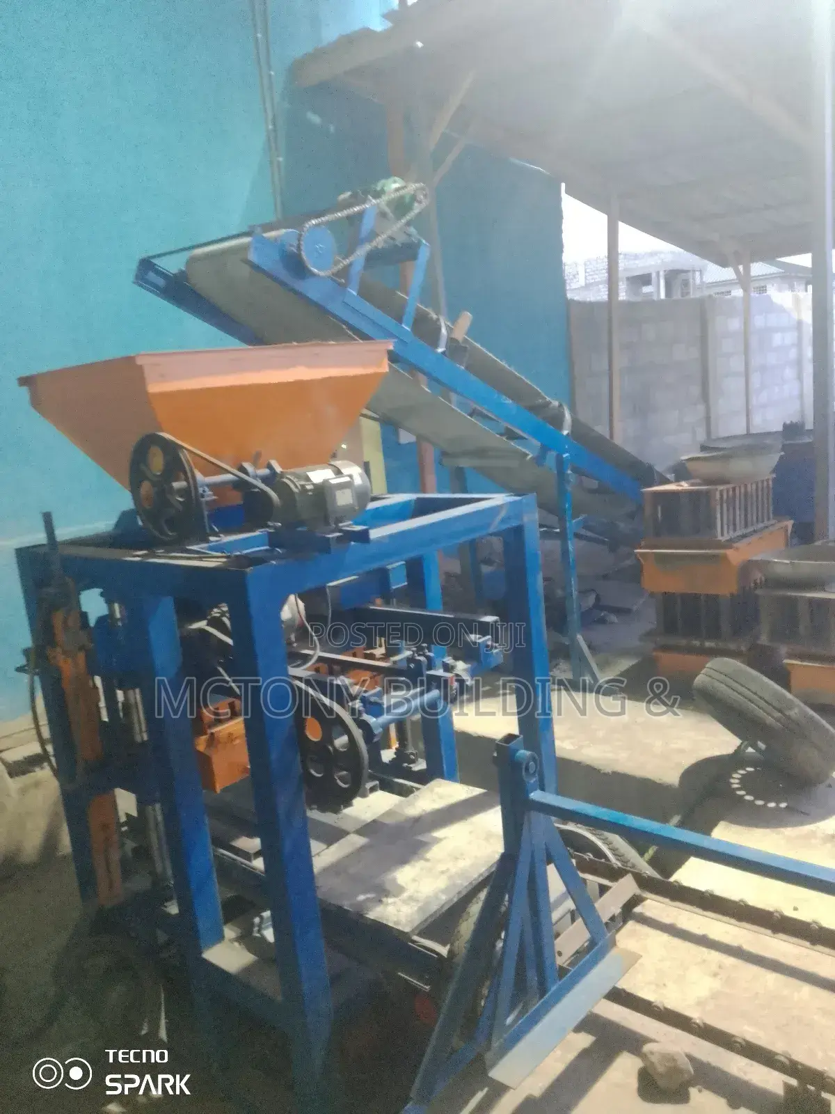 Industrial Block Machine