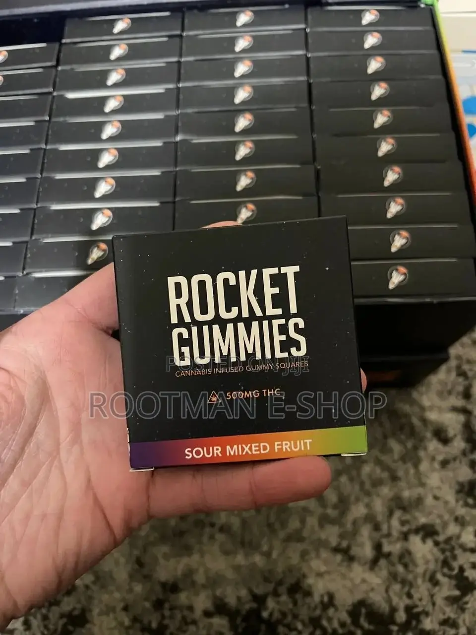 Rocket Gummies Mixed Fruit 500g