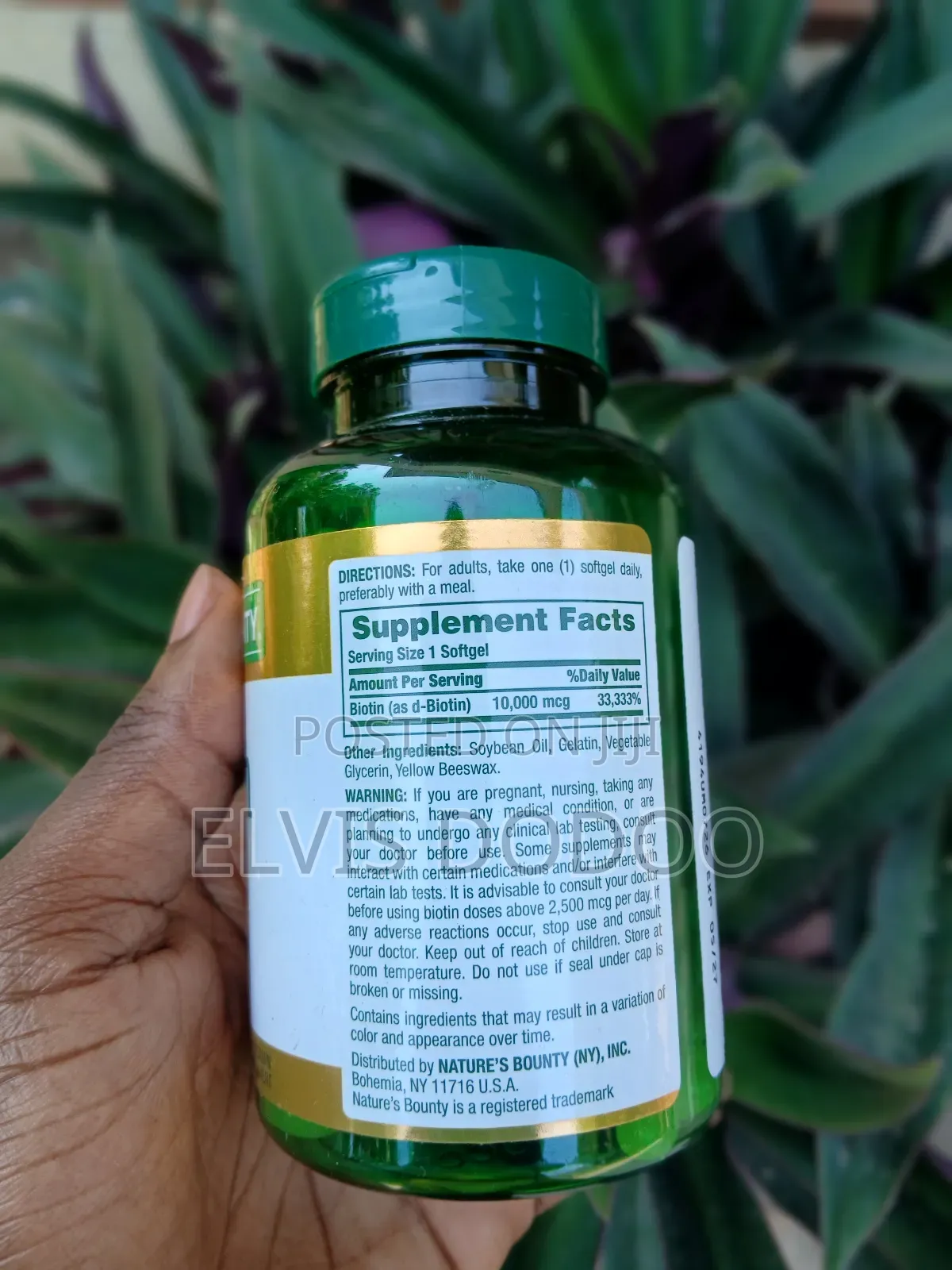 Biotin 10,000 Mcg(250 Softgels)