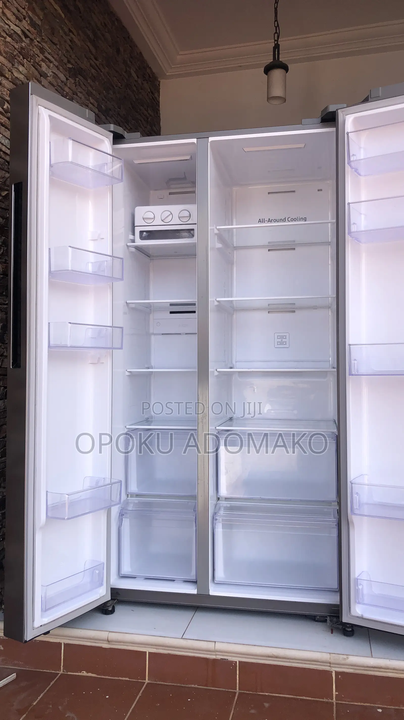 Very Neat Samsung 647-Side by Side Rs62r5001m9 Refrigerator