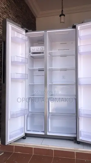Very Neat Samsung 647-Side by Side Rs62r5001m9 Refrigerator