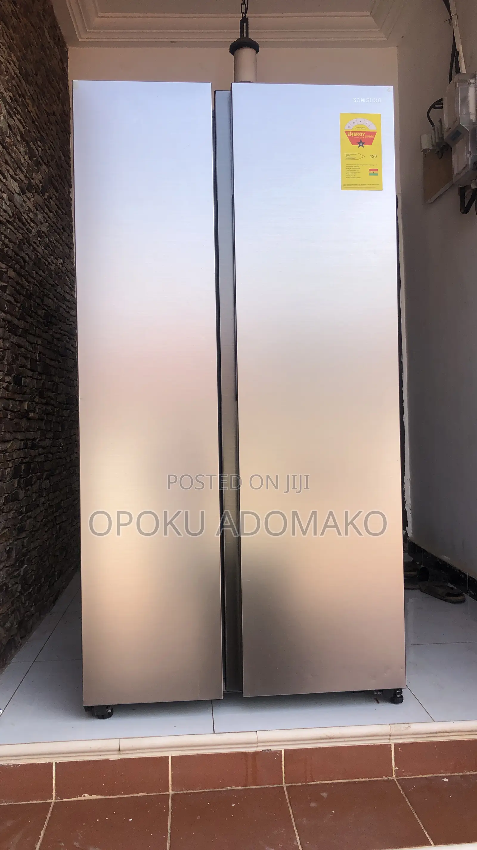 Very Neat Samsung 647-Side by Side Rs62r5001m9 Refrigerator