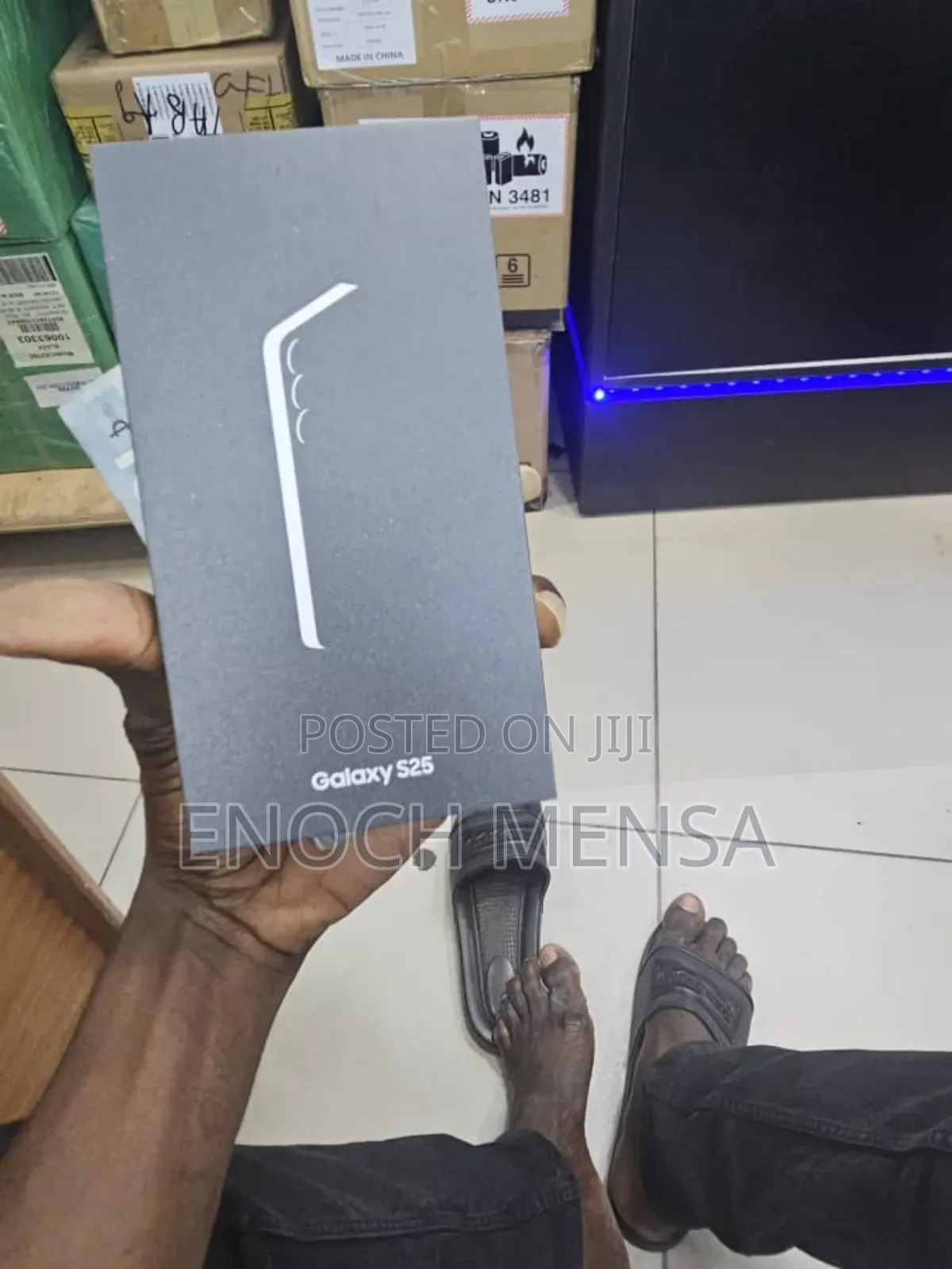 New Samsung Galaxy S25 256 GB Blue