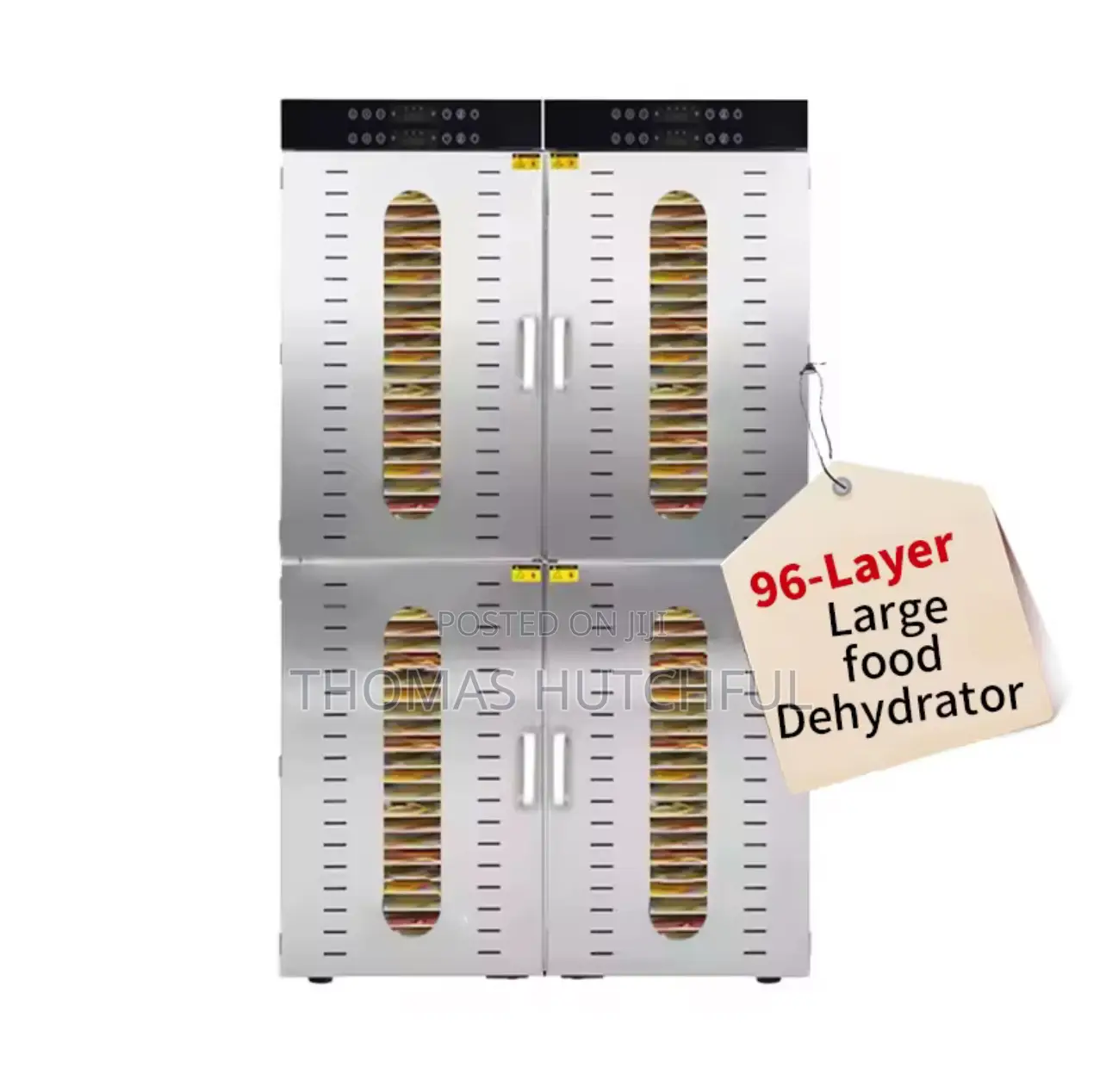 96 Tray Stainless Steel Food Dehydrator