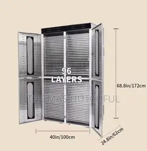 96 Tray Stainless Steel Food Dehydrator