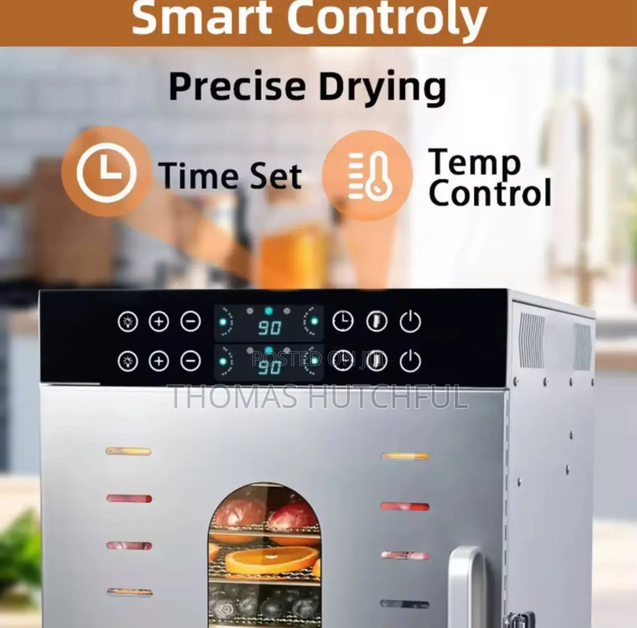 96 Tray Stainless Steel Food Dehydrator
