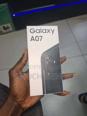 New Samsung Galaxy A07 4G 64 GB Black