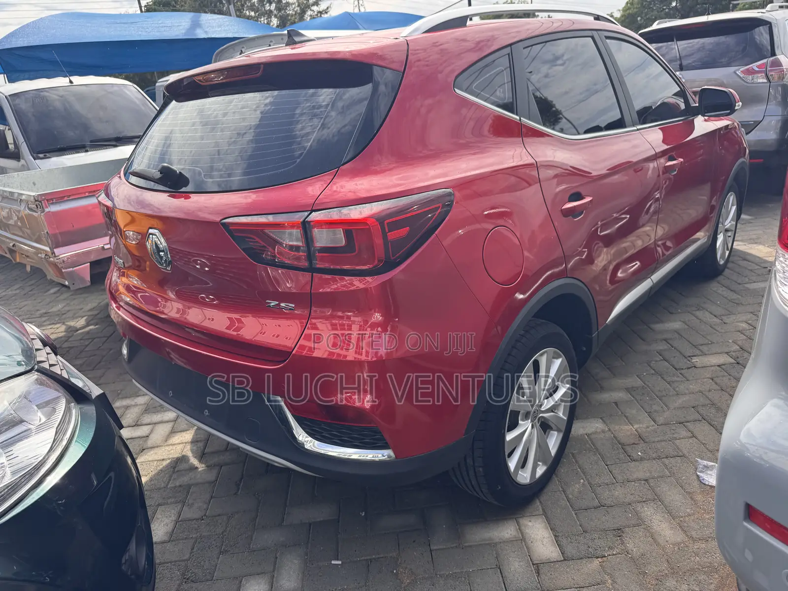 MG ZS 2017 Red
