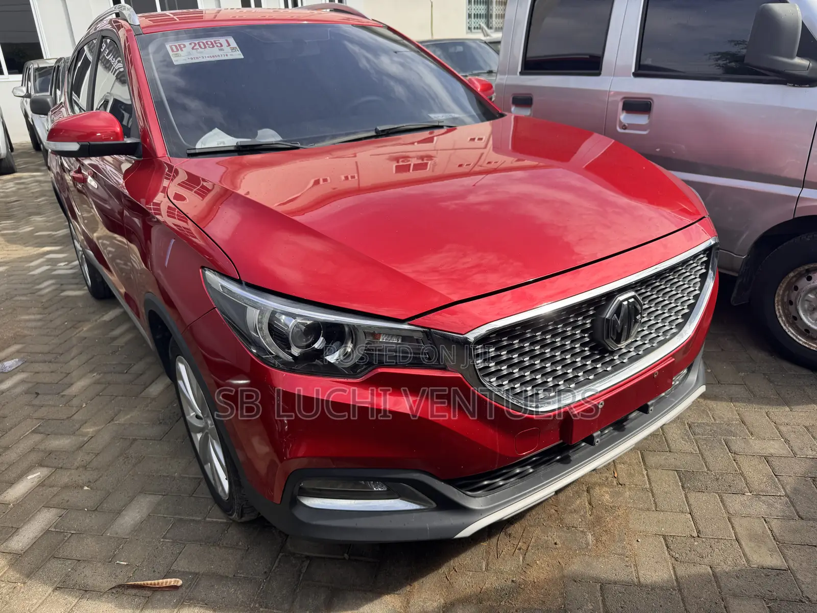 MG ZS 2017 Red