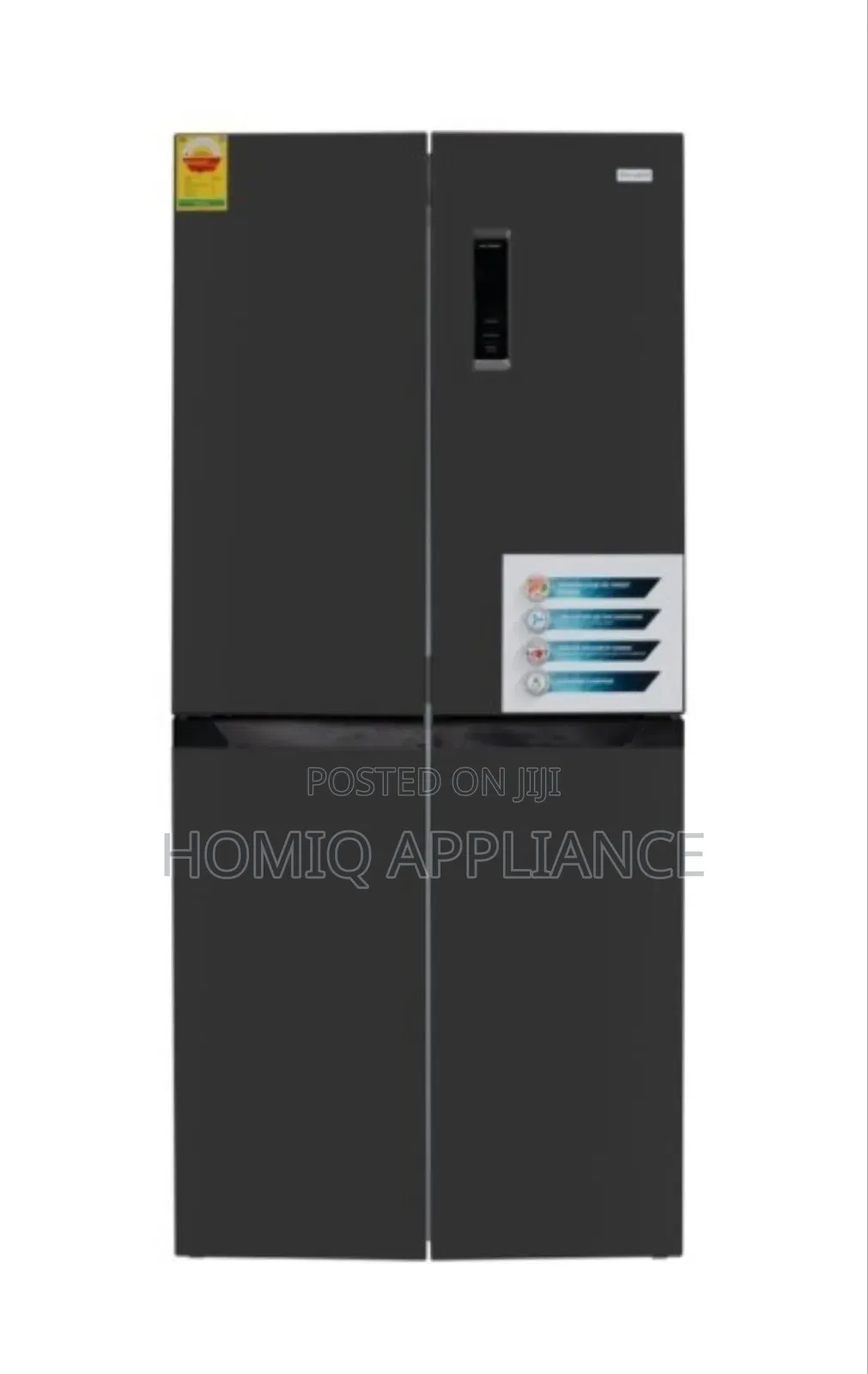 Nasco 421l French Door Refrigerator Nasf2-68fdr