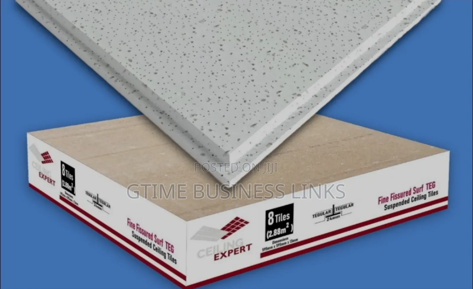 60×60cm Accoustic Mineral Fiber (Square Edge, Pin Hole, Drop Edge)
