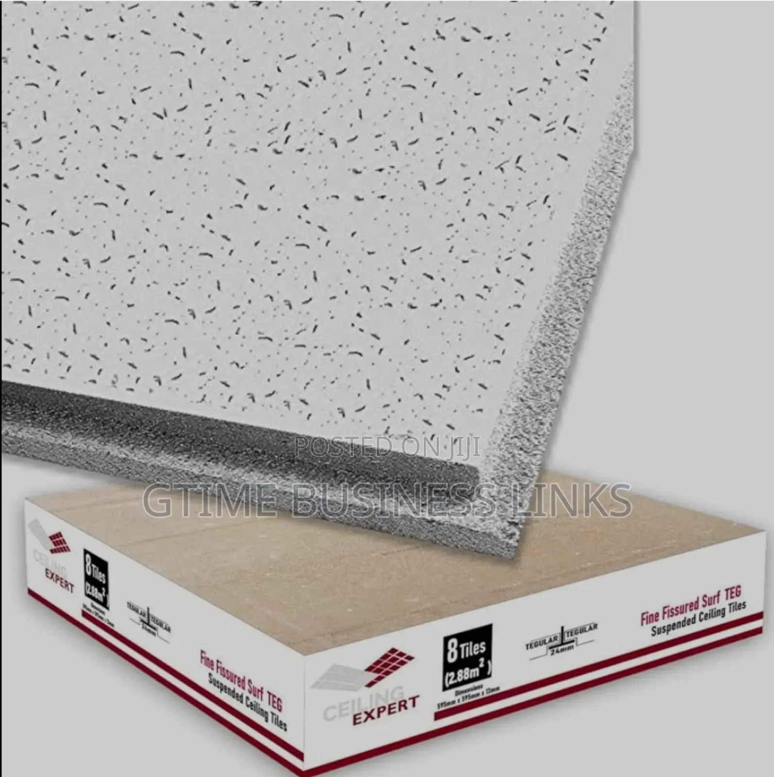 60×60cm Accoustic Mineral Fiber (Square Edge, Pin Hole, Drop Edge)