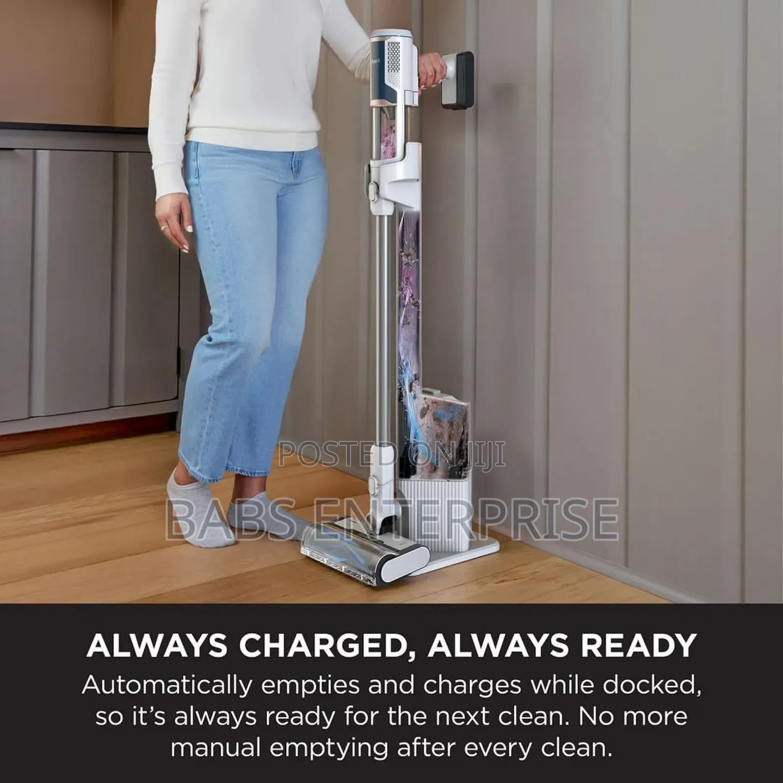 Shark Clean & Empty Cordless Vacuum Cleaber Auto-empty System Bu3521uk