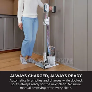 Shark Clean & Empty Cordless Vacuum Cleaber Auto-empty System Bu3521uk