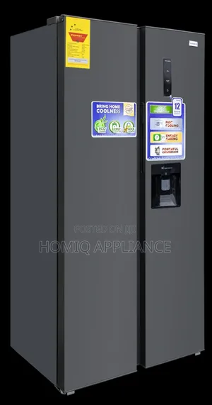 Nasco 542ltr Side by Side Fridge [Nasf2-55sk-Wd]